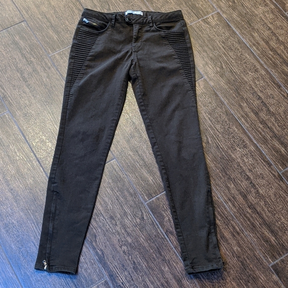 ZARA Basic Z1975 Power Stretch Olive Skinny Jean - Picture 6 of 12
